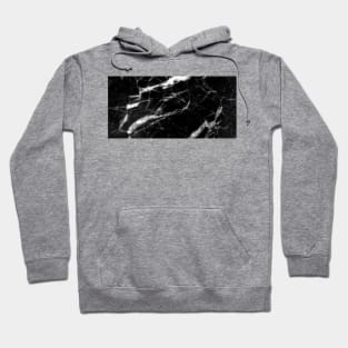 Famous Black Marble Design Hoodie